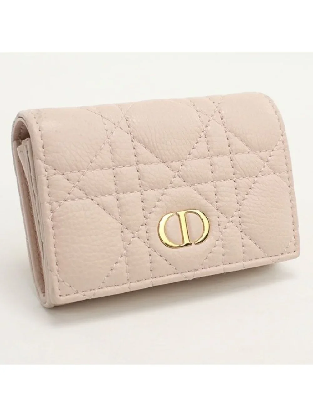 Dior Glycine Wallet Caro Coin Purse Lambskin